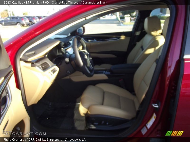 Crystal Red Tintcoat / Caramel/Jet Black 2013 Cadillac XTS Premium FWD