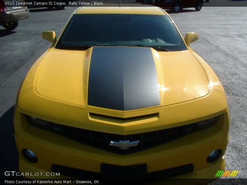 Rally Yellow / Black 2010 Chevrolet Camaro SS Coupe