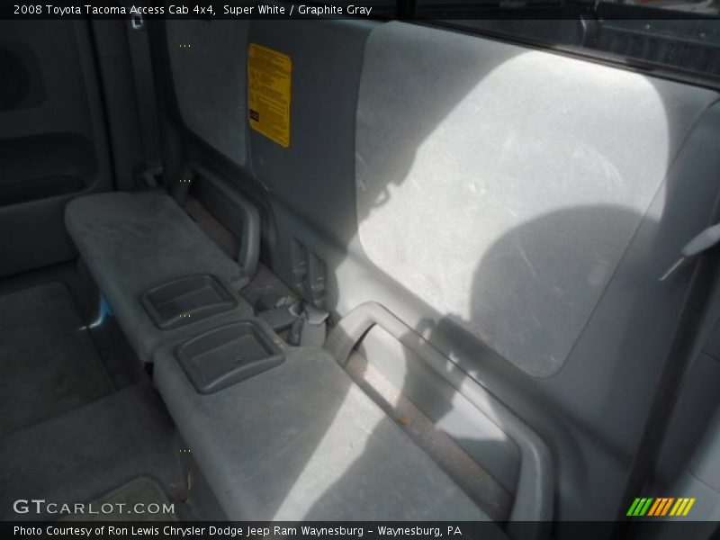 Super White / Graphite Gray 2008 Toyota Tacoma Access Cab 4x4