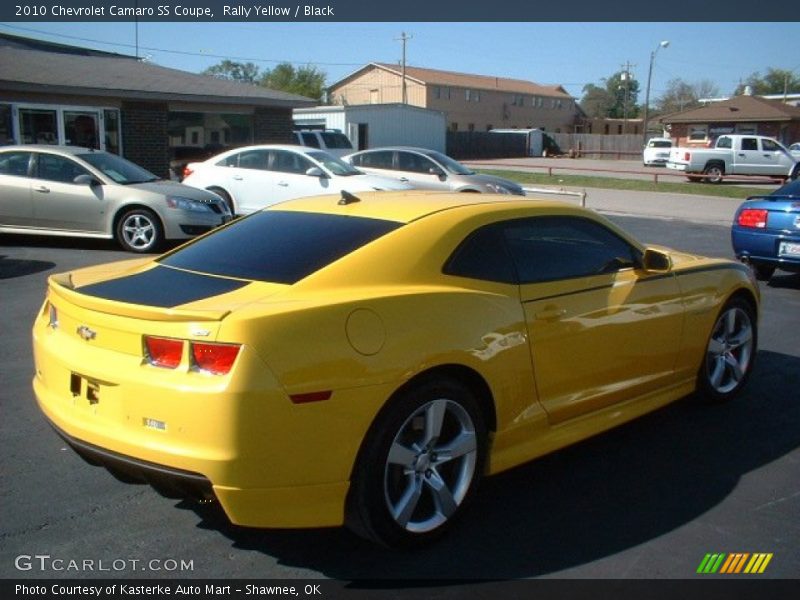 Rally Yellow / Black 2010 Chevrolet Camaro SS Coupe