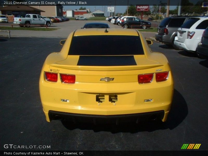 Rally Yellow / Black 2010 Chevrolet Camaro SS Coupe
