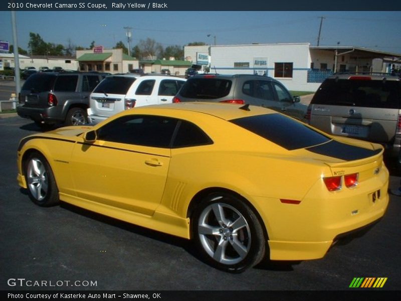Rally Yellow / Black 2010 Chevrolet Camaro SS Coupe