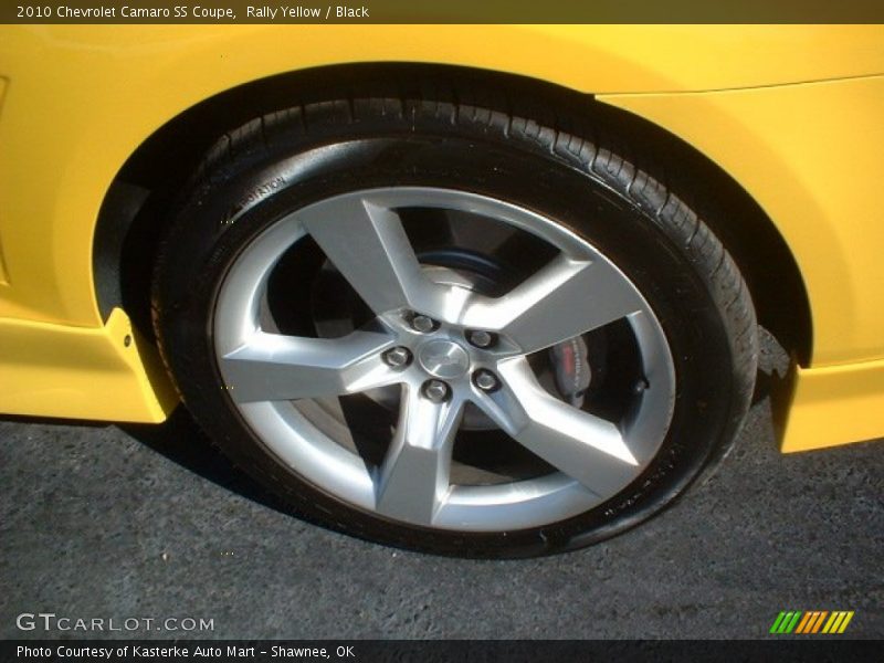 Rally Yellow / Black 2010 Chevrolet Camaro SS Coupe