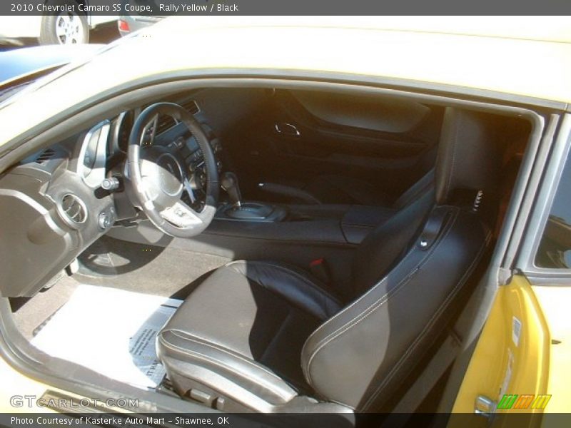 Rally Yellow / Black 2010 Chevrolet Camaro SS Coupe