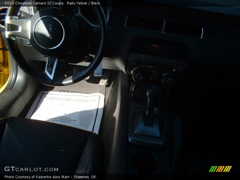 Rally Yellow / Black 2010 Chevrolet Camaro SS Coupe