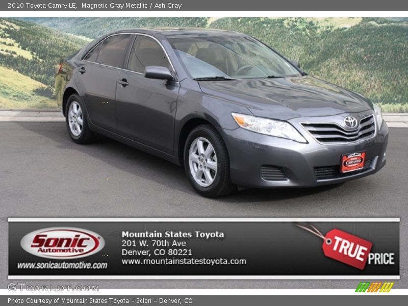 Magnetic Gray Metallic / Ash Gray 2010 Toyota Camry LE