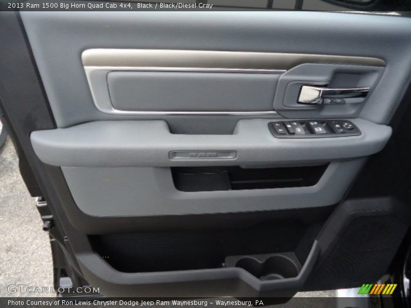 Door Panel of 2013 1500 Big Horn Quad Cab 4x4