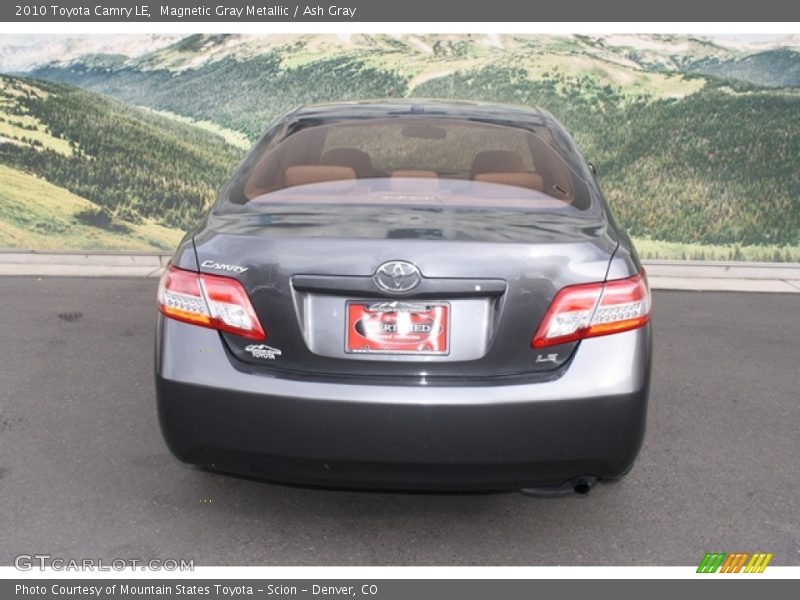 Magnetic Gray Metallic / Ash Gray 2010 Toyota Camry LE