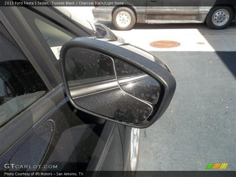 Tuxedo Black / Charcoal Black/Light Stone 2013 Ford Fiesta S Sedan