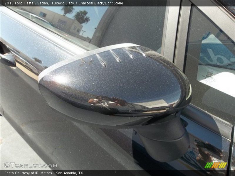 Tuxedo Black / Charcoal Black/Light Stone 2013 Ford Fiesta S Sedan