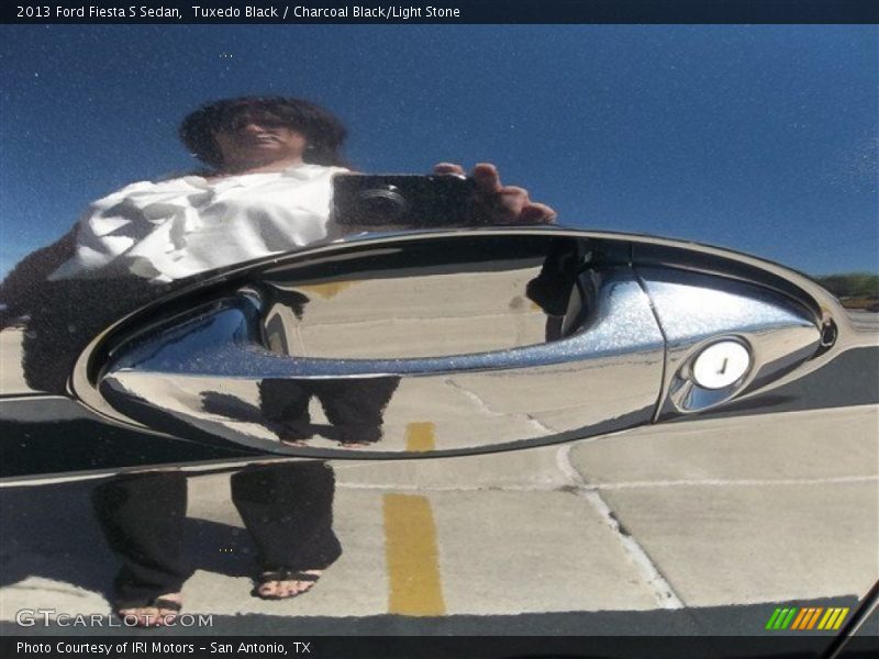 Tuxedo Black / Charcoal Black/Light Stone 2013 Ford Fiesta S Sedan