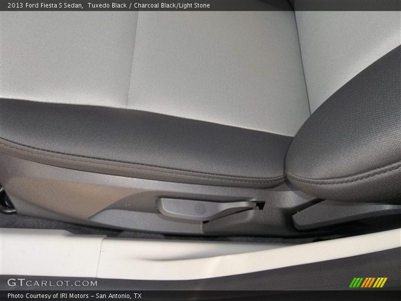 Tuxedo Black / Charcoal Black/Light Stone 2013 Ford Fiesta S Sedan