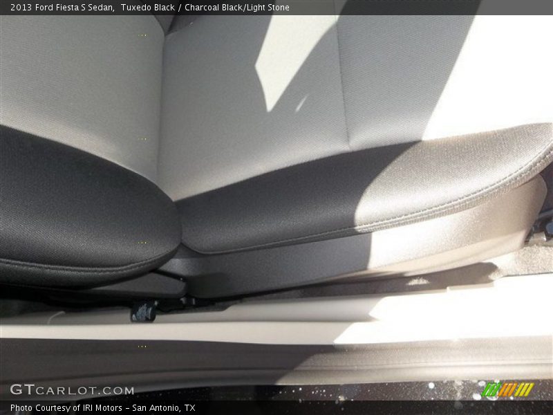 Tuxedo Black / Charcoal Black/Light Stone 2013 Ford Fiesta S Sedan