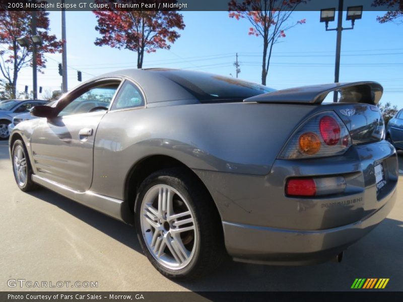 Titanium Pearl / Midnight 2003 Mitsubishi Eclipse GT Coupe