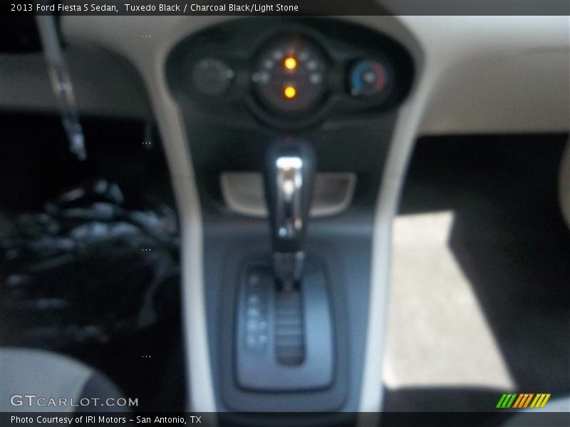 Tuxedo Black / Charcoal Black/Light Stone 2013 Ford Fiesta S Sedan