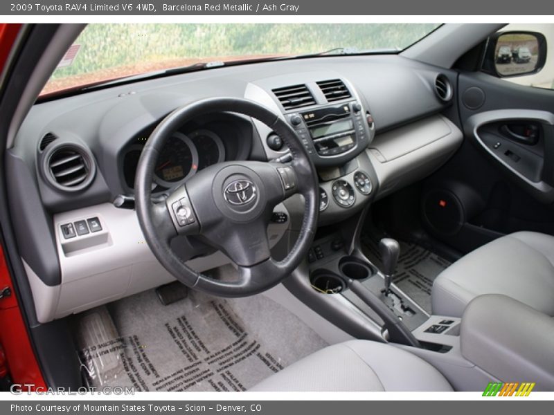 Barcelona Red Metallic / Ash Gray 2009 Toyota RAV4 Limited V6 4WD