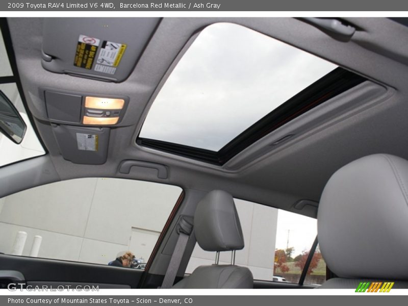 Barcelona Red Metallic / Ash Gray 2009 Toyota RAV4 Limited V6 4WD