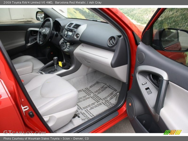 Barcelona Red Metallic / Ash Gray 2009 Toyota RAV4 Limited V6 4WD