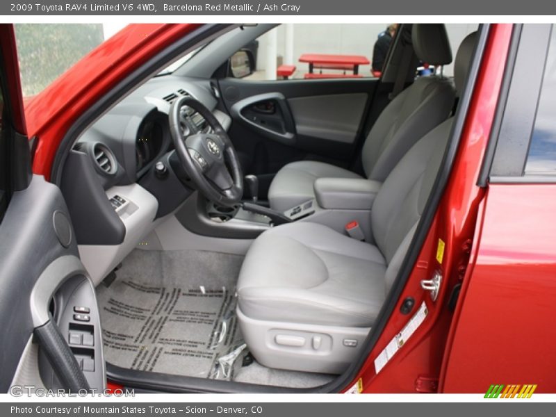 Barcelona Red Metallic / Ash Gray 2009 Toyota RAV4 Limited V6 4WD