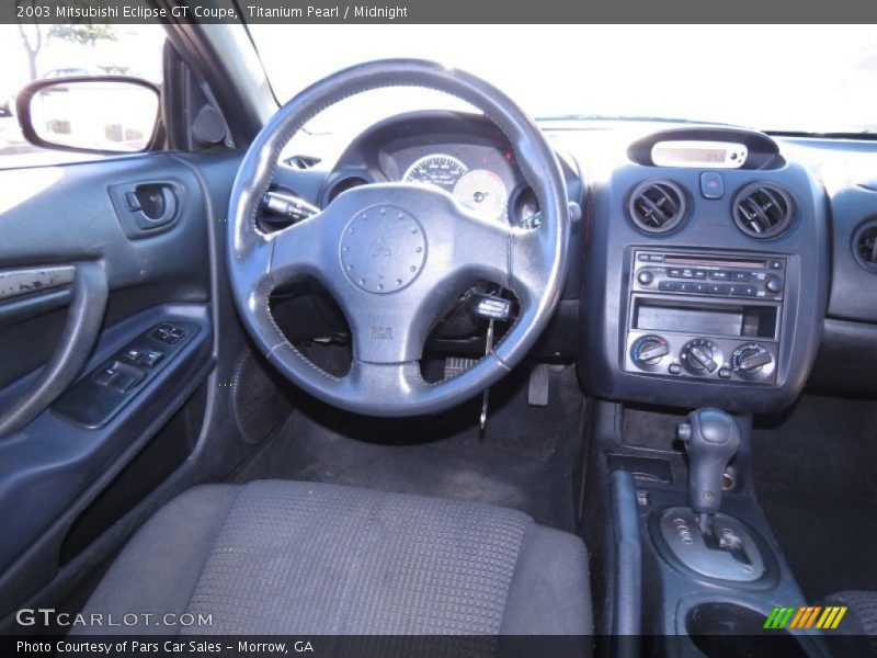 Titanium Pearl / Midnight 2003 Mitsubishi Eclipse GT Coupe