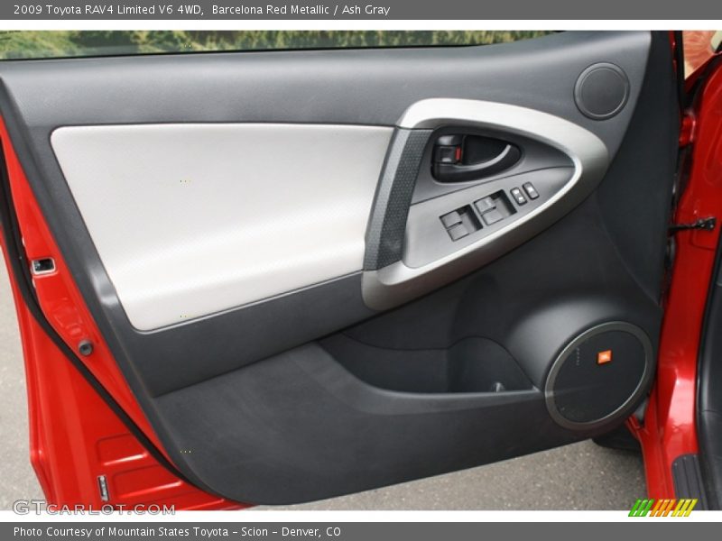 Barcelona Red Metallic / Ash Gray 2009 Toyota RAV4 Limited V6 4WD