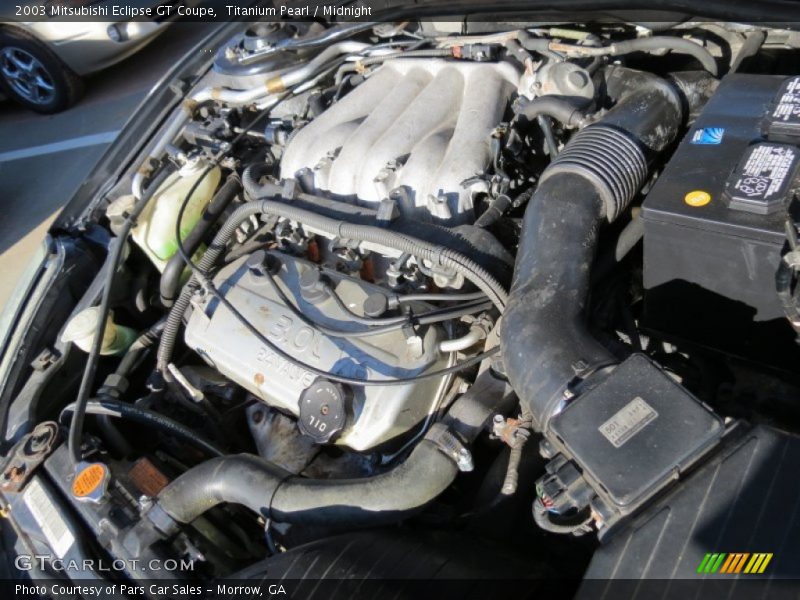 Titanium Pearl / Midnight 2003 Mitsubishi Eclipse GT Coupe