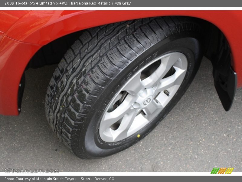 Barcelona Red Metallic / Ash Gray 2009 Toyota RAV4 Limited V6 4WD