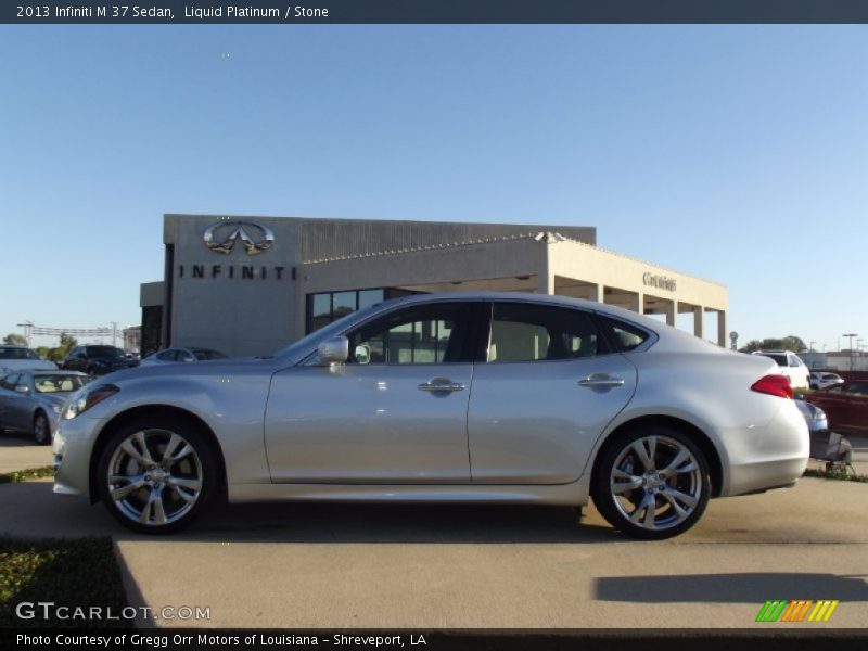 Liquid Platinum / Stone 2013 Infiniti M 37 Sedan