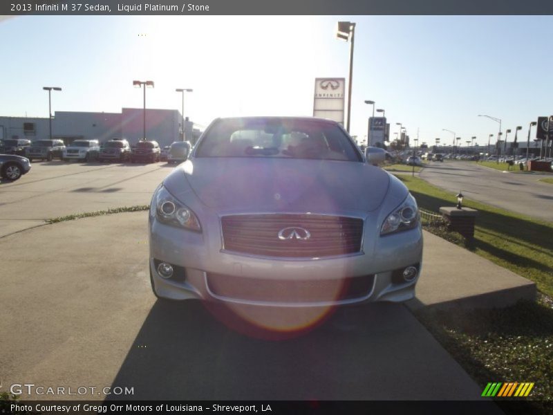 Liquid Platinum / Stone 2013 Infiniti M 37 Sedan