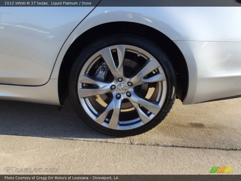 Liquid Platinum / Stone 2013 Infiniti M 37 Sedan