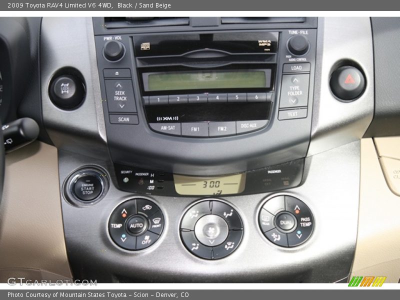 Black / Sand Beige 2009 Toyota RAV4 Limited V6 4WD
