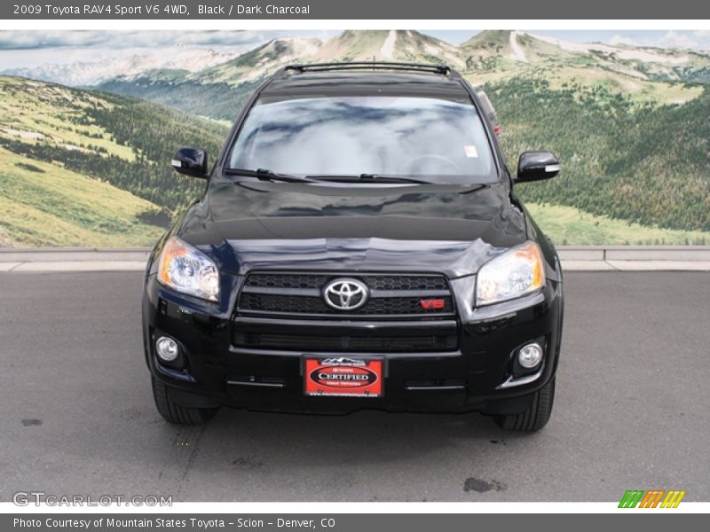 Black / Dark Charcoal 2009 Toyota RAV4 Sport V6 4WD