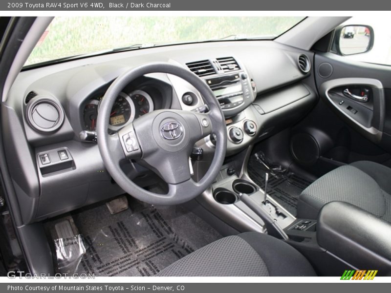 Black / Dark Charcoal 2009 Toyota RAV4 Sport V6 4WD