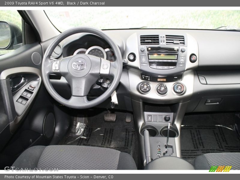 Black / Dark Charcoal 2009 Toyota RAV4 Sport V6 4WD