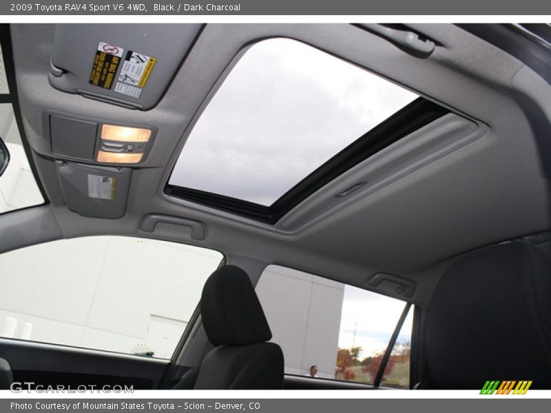 Black / Dark Charcoal 2009 Toyota RAV4 Sport V6 4WD