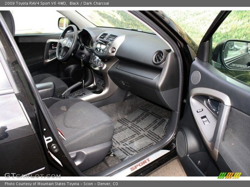 Black / Dark Charcoal 2009 Toyota RAV4 Sport V6 4WD