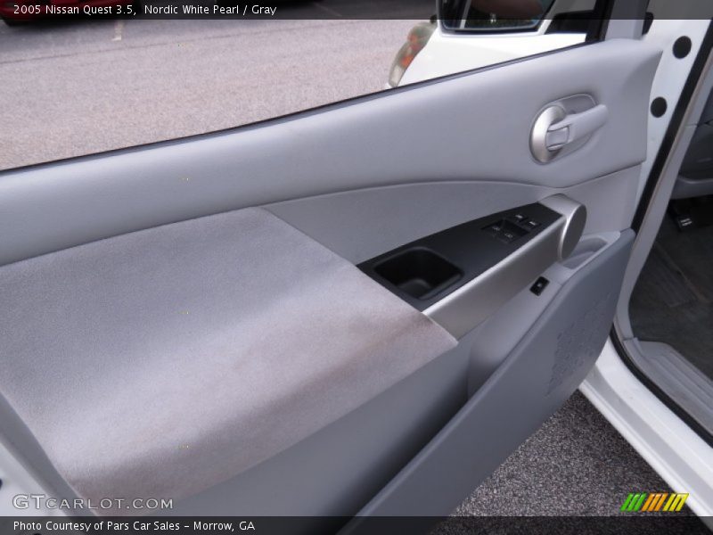Nordic White Pearl / Gray 2005 Nissan Quest 3.5