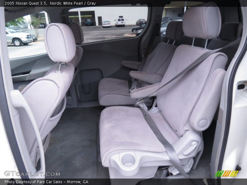 Nordic White Pearl / Gray 2005 Nissan Quest 3.5