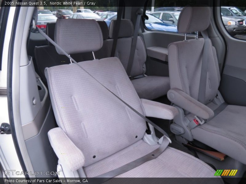 Nordic White Pearl / Gray 2005 Nissan Quest 3.5