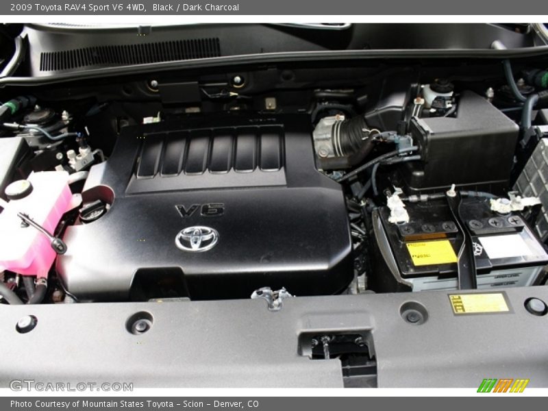 Black / Dark Charcoal 2009 Toyota RAV4 Sport V6 4WD