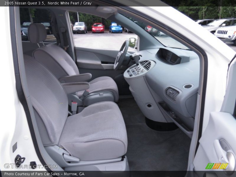 Nordic White Pearl / Gray 2005 Nissan Quest 3.5