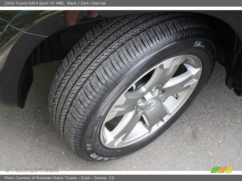 Black / Dark Charcoal 2009 Toyota RAV4 Sport V6 4WD