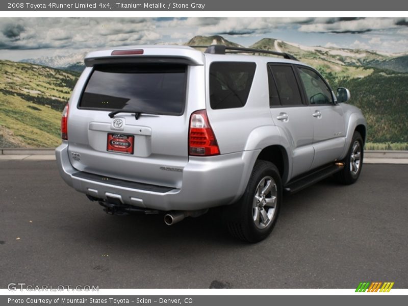 Titanium Metallic / Stone Gray 2008 Toyota 4Runner Limited 4x4