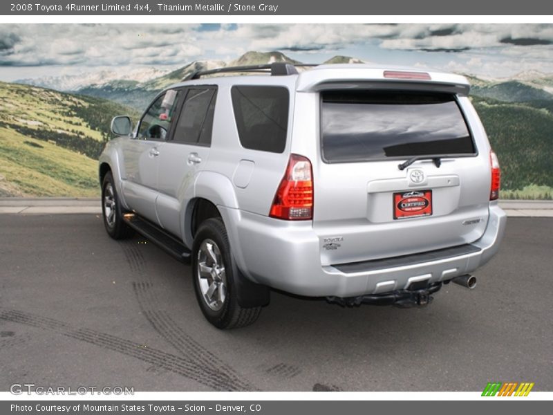 Titanium Metallic / Stone Gray 2008 Toyota 4Runner Limited 4x4