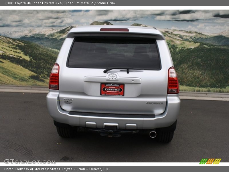 Titanium Metallic / Stone Gray 2008 Toyota 4Runner Limited 4x4