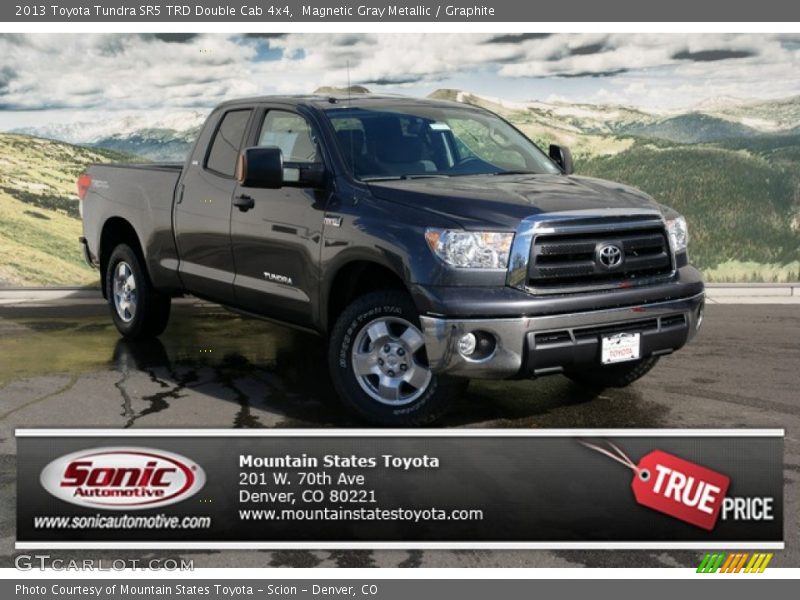 Magnetic Gray Metallic / Graphite 2013 Toyota Tundra SR5 TRD Double Cab 4x4