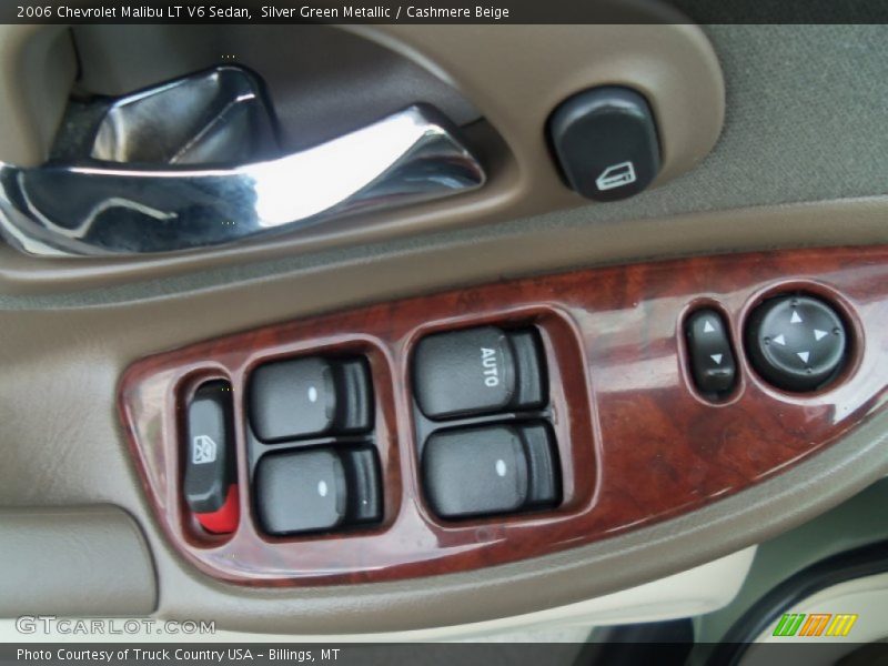 Silver Green Metallic / Cashmere Beige 2006 Chevrolet Malibu LT V6 Sedan