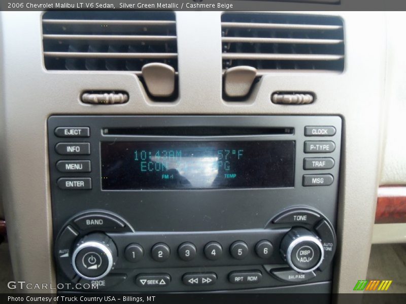Silver Green Metallic / Cashmere Beige 2006 Chevrolet Malibu LT V6 Sedan
