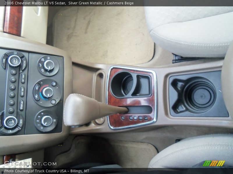 Silver Green Metallic / Cashmere Beige 2006 Chevrolet Malibu LT V6 Sedan