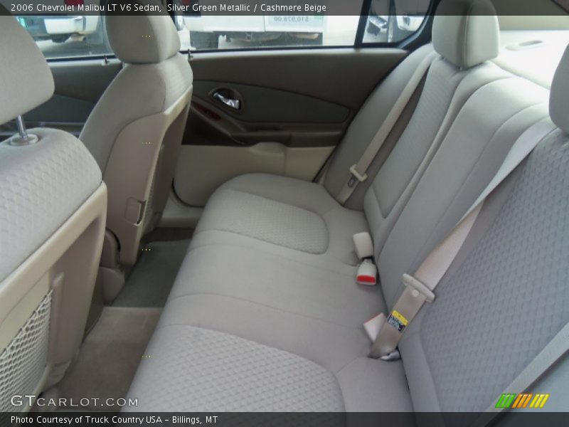 Silver Green Metallic / Cashmere Beige 2006 Chevrolet Malibu LT V6 Sedan